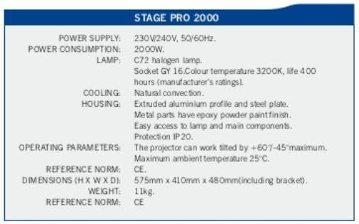 F.a.l Stage Pro 2000 4