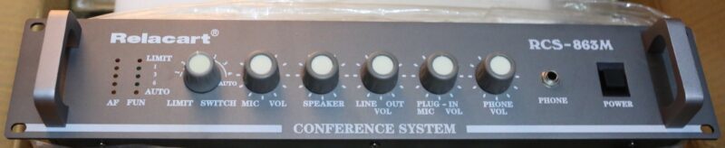 Relacard Rcs 863m Conference System