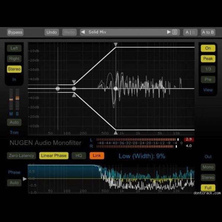 NUGEN Audio Mono Filter